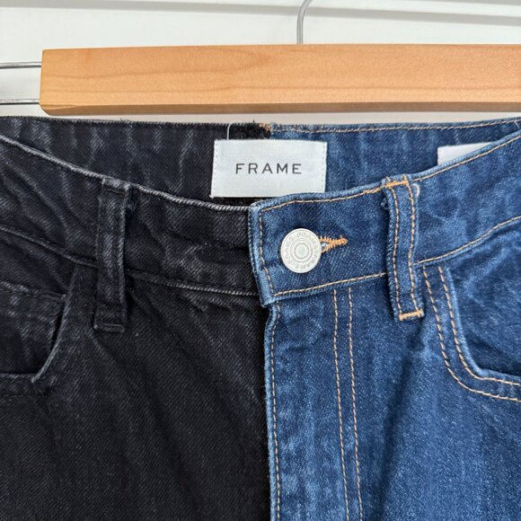 FRAME Le Jane DELL NOIR Jeans - Size 26 - Picture 3 of 6
